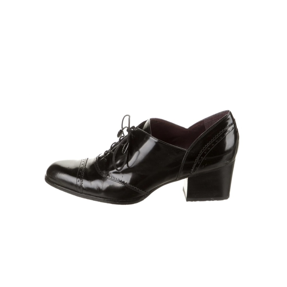 Stuart Weitzman Patent Leather Mules